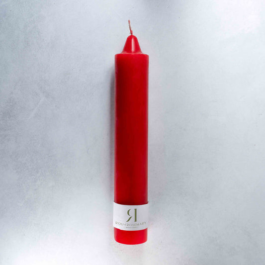 Red Jumbo Candle