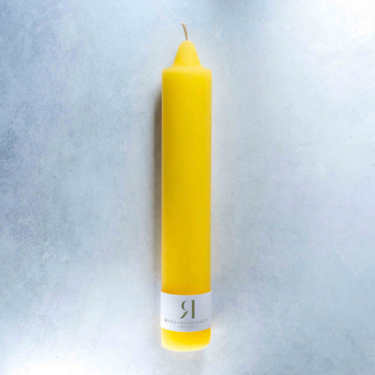 Yellow Jumbo Candle