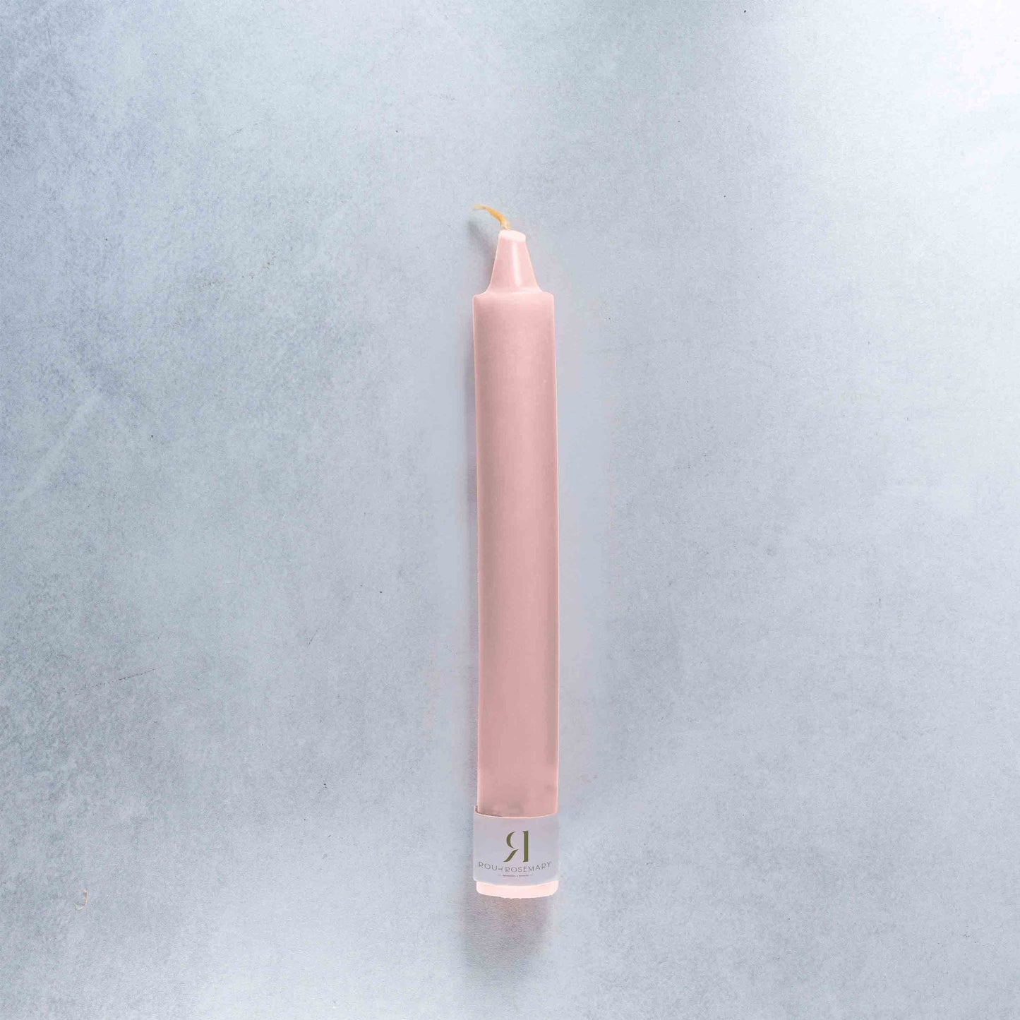 Pink Taper Candle